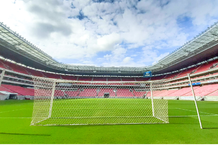 Arena de Pernambuco recebe nesta quarta-feira inspeo da Conmebol por final da Copa Sul-Americana 2021 